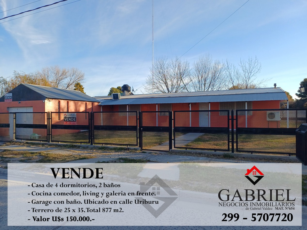Venta - Casa 4 dormitorios