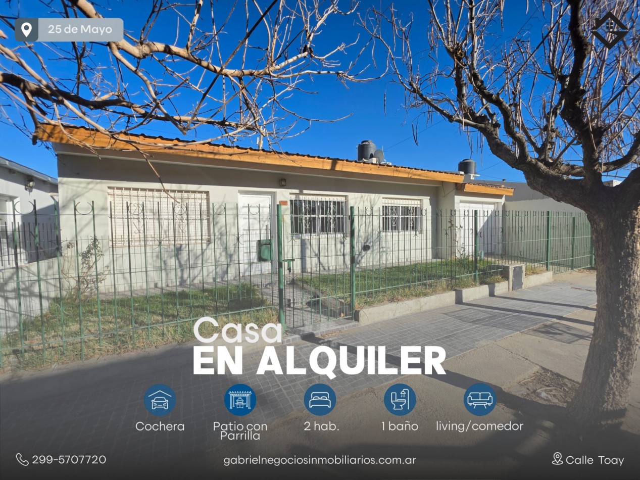 Casa en Alquiler