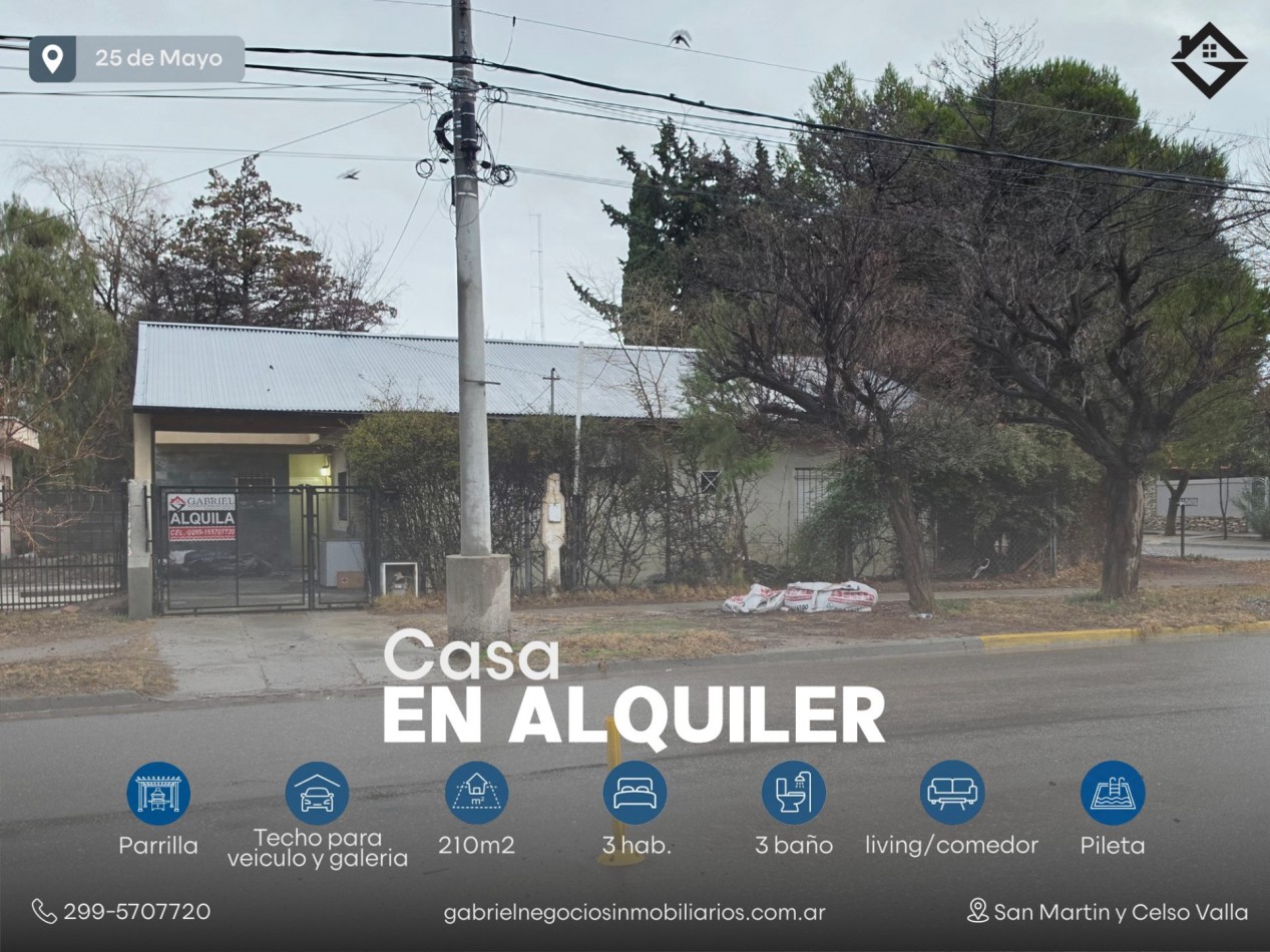 Casa en Alquiler