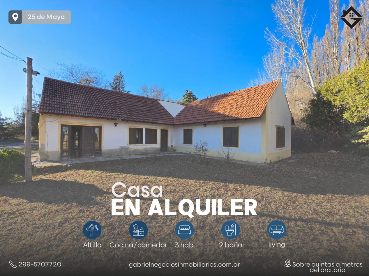 Casa en Alquiler
