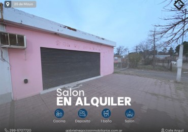 Alquiler de Salon Comercal